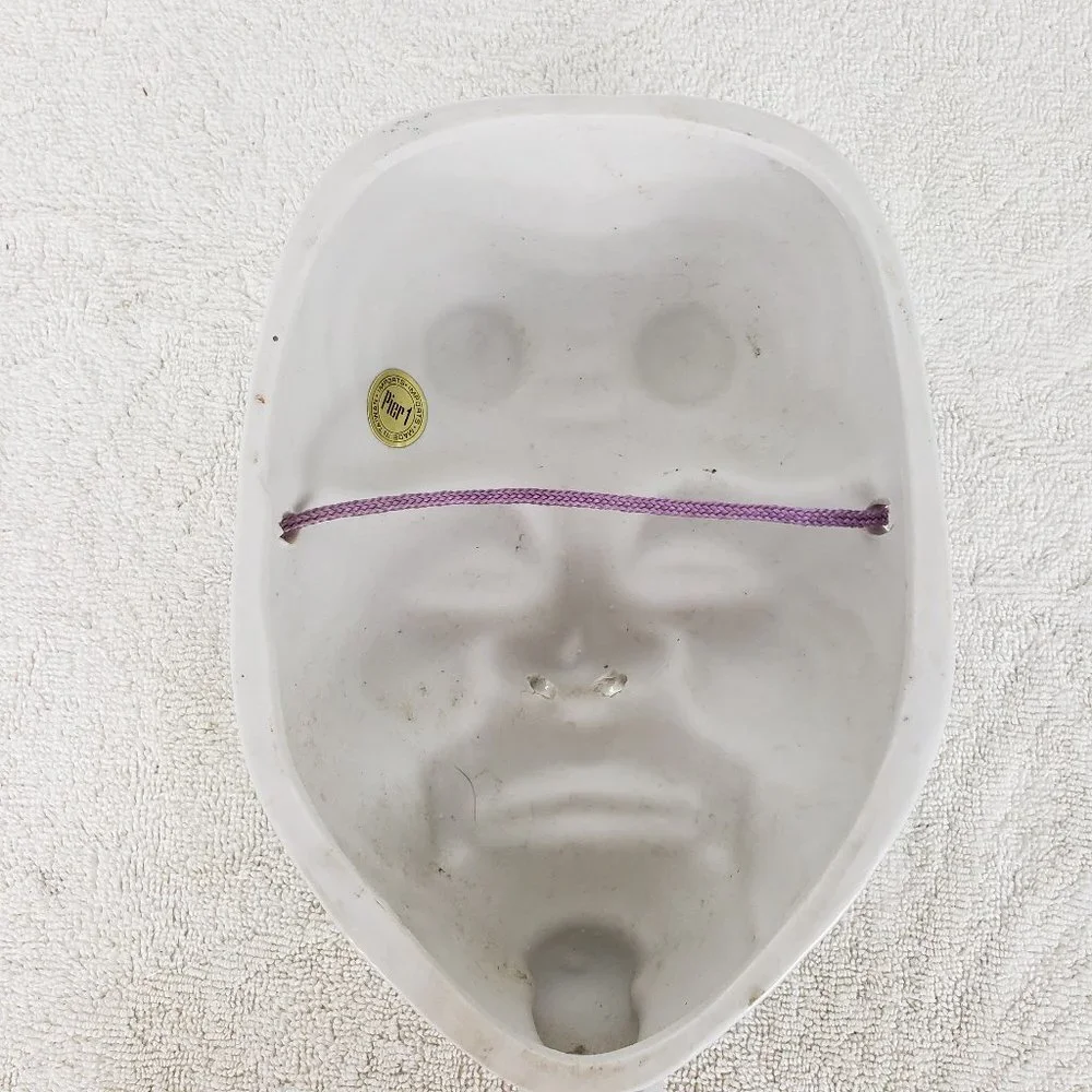 Pier 1 Japanese Ceramic Face Mask Hanging